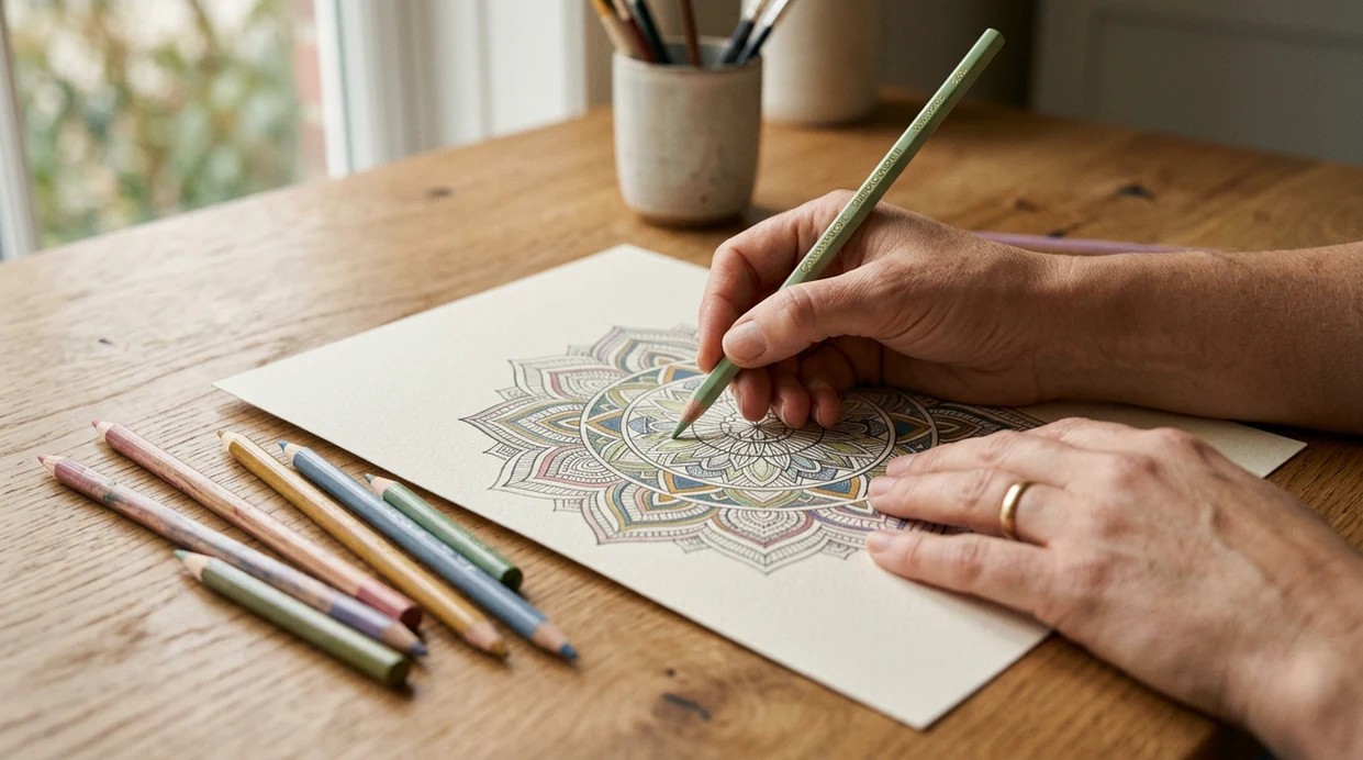 Mindful Coloring: Focus, Calm, and Creative Attention