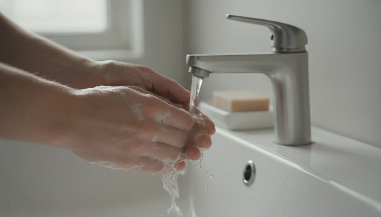 Mindful Handwashing Practice