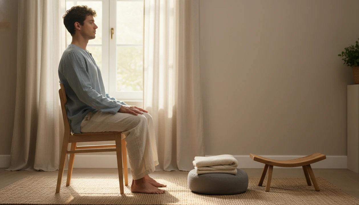 How to Sit for Meditation Without Getting Stiff or Distracted