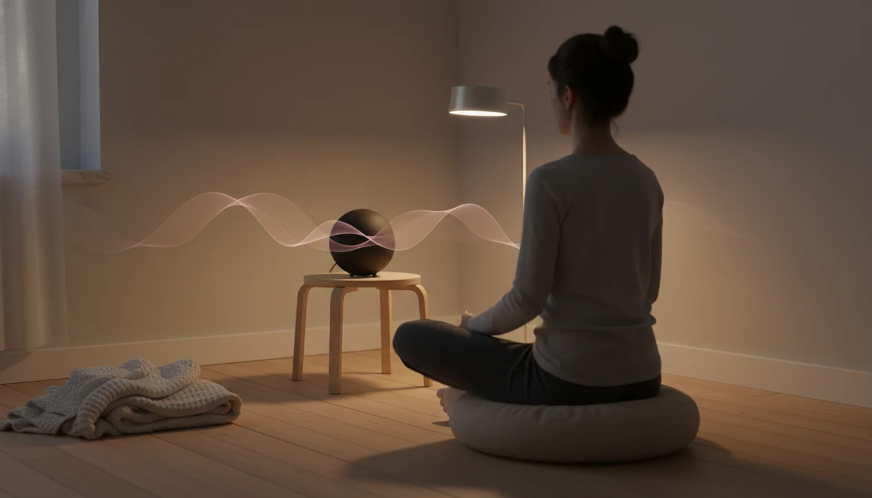 Pink Noise Meditation for Mindful Listening