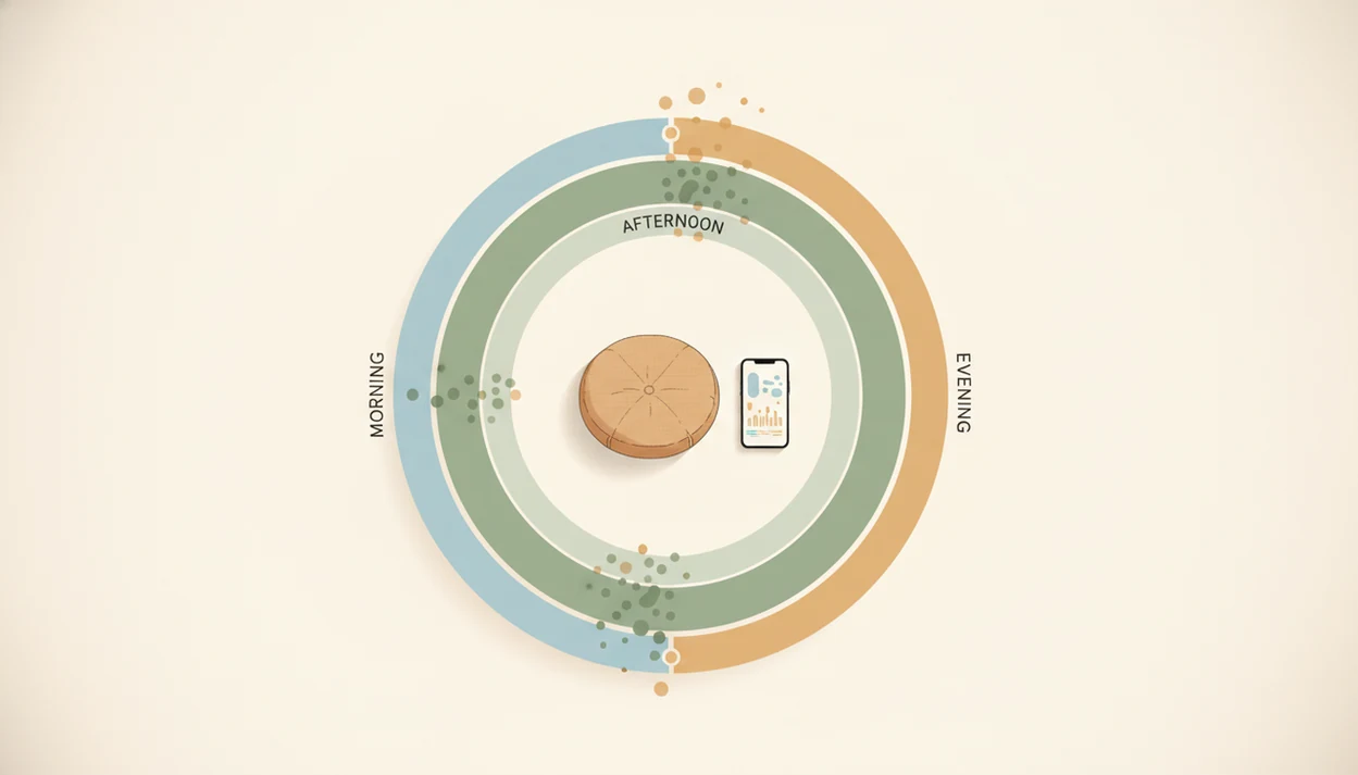 What App Identifies the Best Time to Meditate Daily?